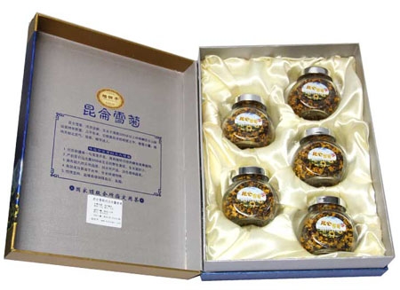 昆仑雪菊礼品豪华装（5瓶 125克）