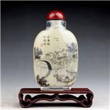 艺壶斋鼻烟壶内画家居摆件中国民间手工艺品送老外特色商务礼品